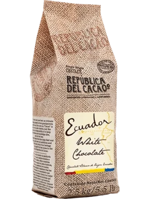 Chocolate Blanco Ecuador 31% de 2.5 KG