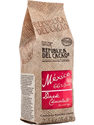 Chocolate Negro México 66% de 2.5 KG