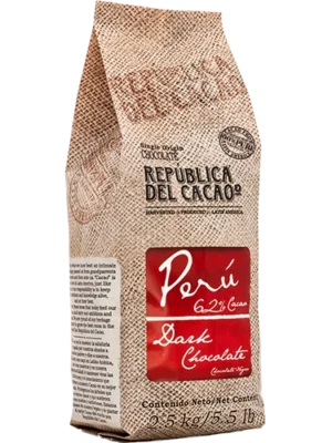 Chocolate Negro Perú 62% de 2.5 KG
