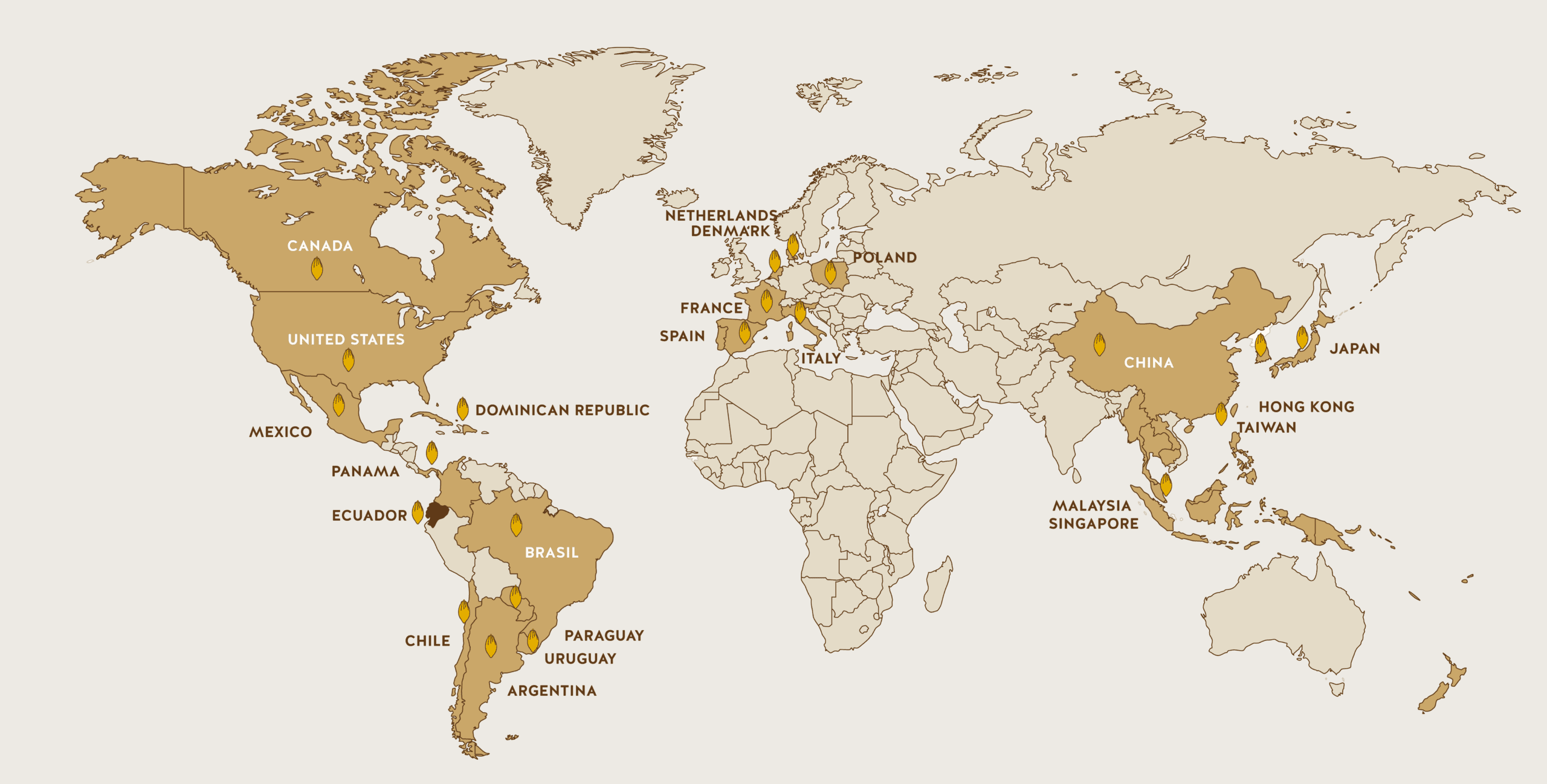 Mapa República del Cacao: BtoB (ES)